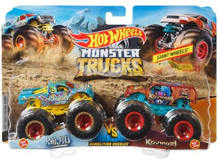 Carrinho Hot Wheels Monster Trucks Mattel 2 CARROS MATTEL