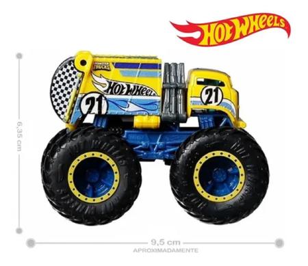 Monster Truck Hot Wheels Escala 1:64 Caminhão De Brinquedo 4+ Anos Em Metal  - Mattel - Caminhões, Motos e Ônibus de Brinquedo - Magazine Luiza