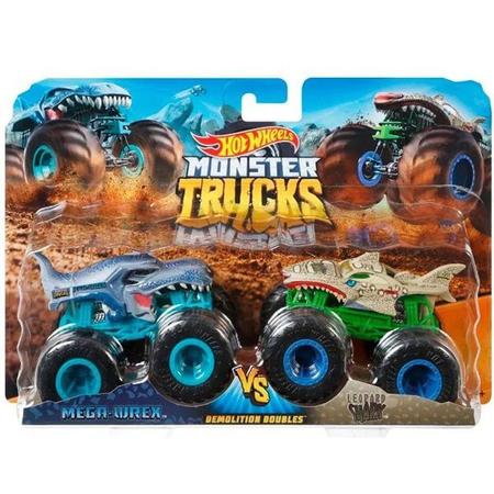 Carrinho Hot Wheels Monster Trucks Mattel Sortido 2 Unidades em