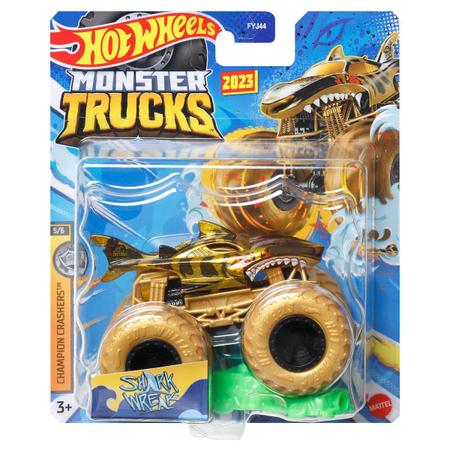 Brinquedo Infantil Carrinho Hot Wheels Trucks Monster Maker Sortido Mattel  - Papellotti