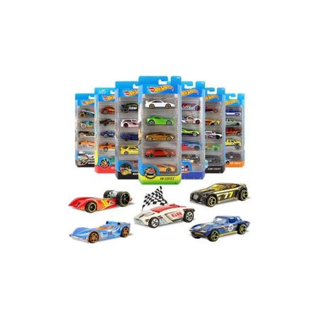 Carrinho Hot Wheels 5un Sortidos Barao