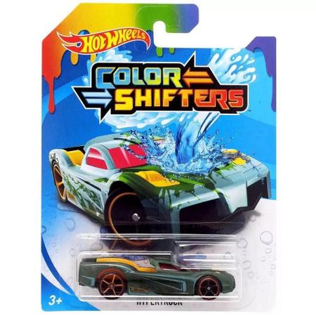 Hot Wheels Carrinho Reveal Muda de Cor na Água GYP14 Mattel em