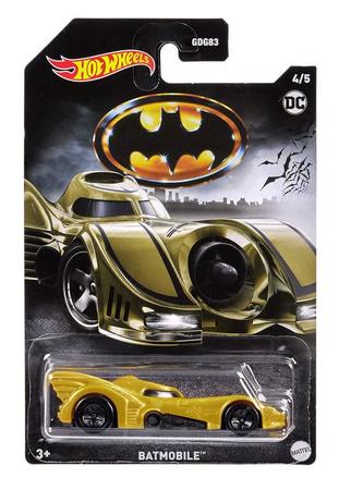 Carrinho Hot Wheels do Batman e temáticos