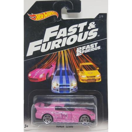 Carrinho Hot Wheels Velozes e Furiosos Fast & Furious Honda S2000 - Mattel  - Carrinho de Brinquedo - Magazine Luiza