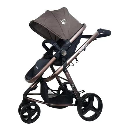 Imagem de Carrinho Infantil com Bebê Conforto Travel System Evolution 3 Em 1 - Color Baby