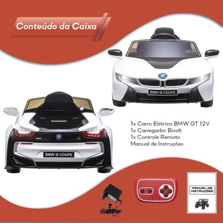 Imagem de Carrinho Infantil Elétrico Motorizado Bmw I8 Coupe Passeio