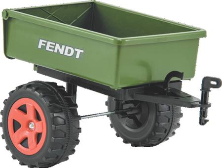 Imagem de Carrinho Infantil Passeio De Pedal Trator Fendt - Com Caçamba - Biemme