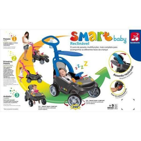 Imagem de Carrinho Infantil Smart Baby Comfort Brinquedos Bandeirante