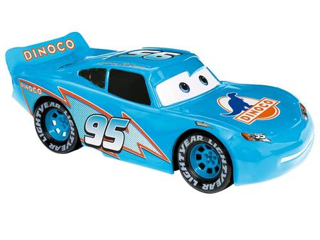 Lightning McQueen-Dinoco Blue  Lightning mcqueen, Blue lightning, Lightning