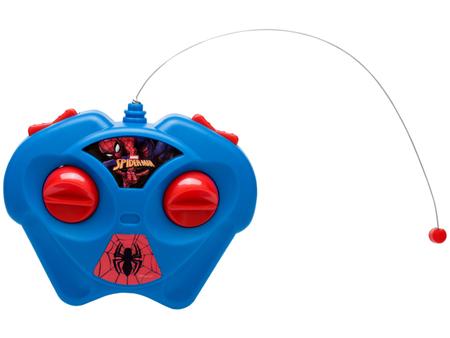 Carro de Controle Remoto Homem-Aranha Spiderman Candide 5845 - Carrinho de Controle  Remoto - Magazine Luiza