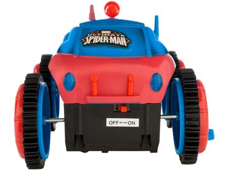 Carro de Controle Remoto Homem-Aranha Spiderman Candide 5845 - Carrinho de Controle  Remoto - Magazine Luiza