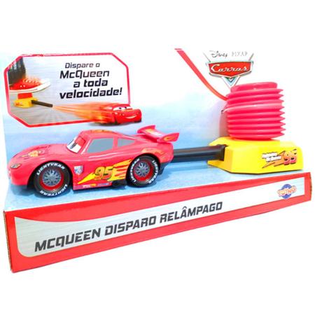 Brinquedo Relâmpago Mcqueen Lançador Carros Pixar Infantil