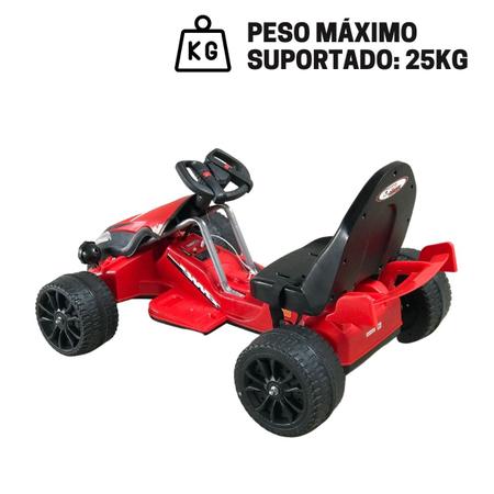 Mini Kart Elétrico Infantil 24V Carro Criança Vermelho Brinqway Bw-208 Vm -  BEST SALE SHOP
