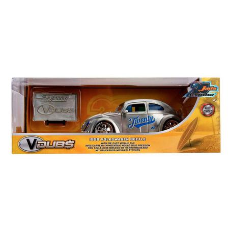 Imagem de  Carrinho Miniatura 1959 Volkswagen Fusca Beetle 1/24 Jada 