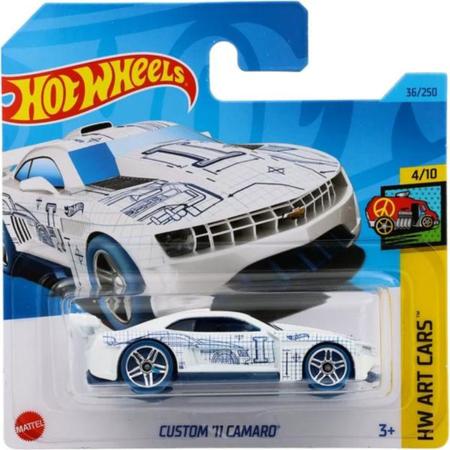 Carrinho Miniatura Hot Wheels Custom ´11 Camaro 36/250 HKK17