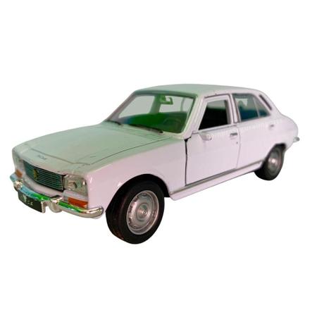 Imagem de Carrinho Miniatura Peugeot 504 Metal Fricção Abre Porta