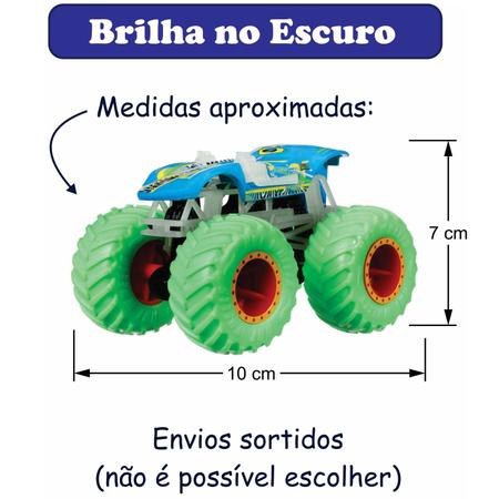 Pista Hot Wheels Monster Truck Epic Loop Glow in the Dark - Mattel -  Carrinho de Brinquedo - Magazine Luiza