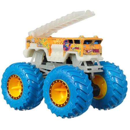 Pista Hot Wheels Monster Truck Epic Loop Glow in the Dark - Mattel -  Carrinho de Brinquedo - Magazine Luiza