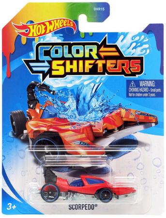 Carrinho Muda de Cor - Color Shifters - 1/64 - Hot Wheels - Mattel