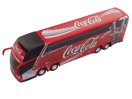 Kit 2 Brinquedo Miniatura Ônibus Coca Cola e Pepsi Coleções - Marcopolo G7  DD - G8 - mini - Miniatura - Min - Caminhões, Motos e Ônibus de Brinquedo -  Magazine Luiza