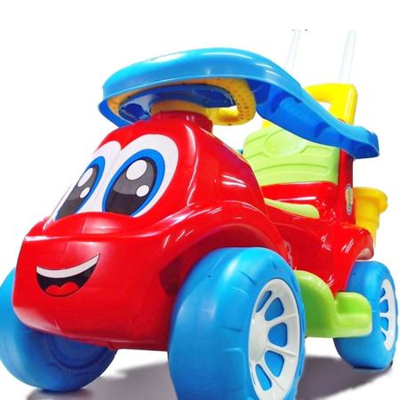 Imagem de Carrinho Para Criança Infantil De Passeio Quadriciclo Maral Little Truck 3 em 1