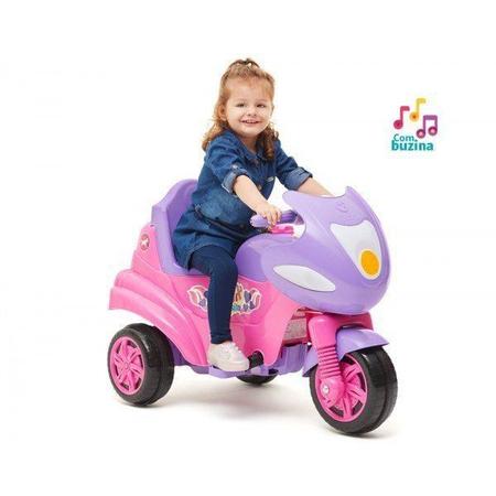 Brinquedo Motoca Triciclo Max Rosa Original Calesita 0947 em