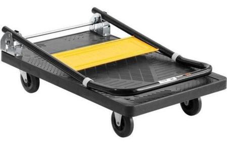 Carrinho plataforma 150kg plástico - Vonder Imagem de Carrinho plataforma 150kg plástico - Vonder