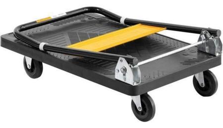 Carrinho plataforma 150kg plástico - Vonder Imagem de Carrinho plataforma 150kg plástico - Vonder