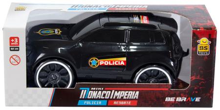 Imagem de Carrinho Polícia Bombeiro Mini Monaco Miniatura - Bs Toys