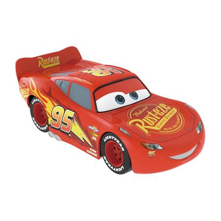 2 Carrinhos de Fricção Filme Carros Relâmpago Mcqueen e Guincho