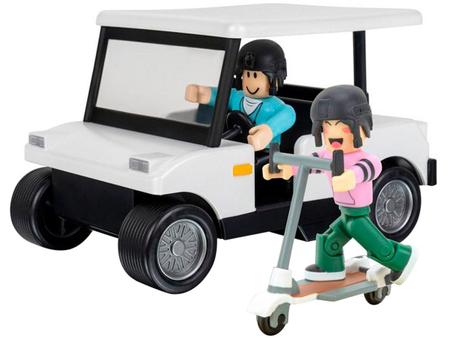 Carrinho Roblox Veículo Brookhaven: Golf Cart - com Acessórios