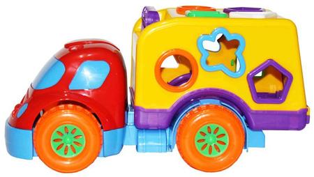 Imagem de Carrinho Robustus Baby com Blocos Didáticos Diver Toys - 639