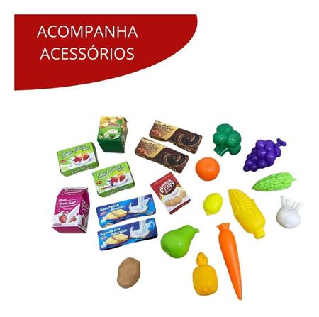 Imagem de Carrinho Supermercado Infantil Bw173