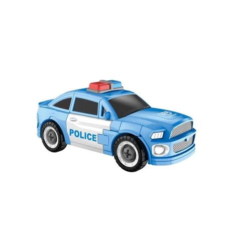 Carrinho Transformável Polícia Controle Remoto Megaformers