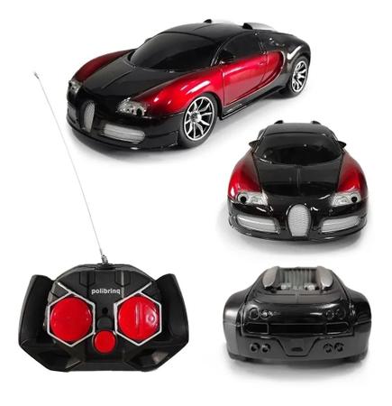 Carrinho Controle Remoto Esportivo Ultra Carros Brinquedo - Polibrinq