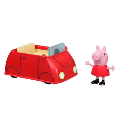 Imagem de Carrinho Vermelho e Boneco Peppa Pig Hasbro - F2212