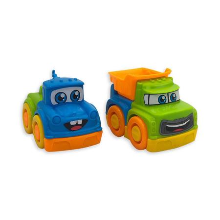 Imagem de Carrinhos Happy Cars Monta e Desmonta - Colorido