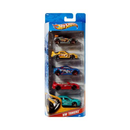 Carrinhos Hot Wheels Com 5 Unidades (Sortido) - Mattel em Promoção