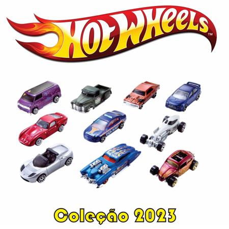 Carrinhos Hot Wheels Original Mattel Cartela Com 5 Unidades De Mini Carros Sortidos