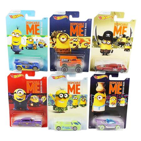 Carrinho Hot Wheels Minions - Mattel - nivalmix