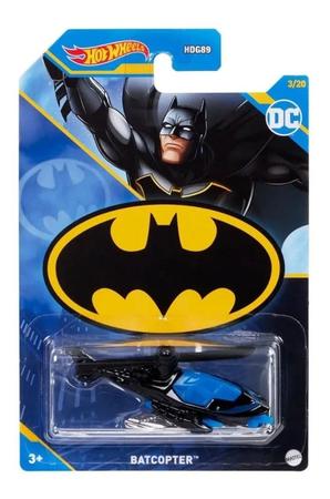 Carrinho Hot Wheels - Batman - 1/64 - Mattel - Carrinho de