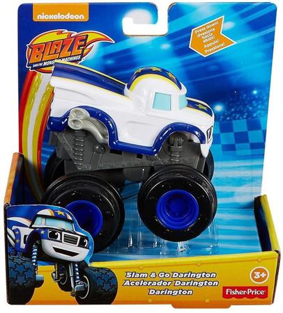 Carro Blaze Monster Machine Slam Go Rhino Blaze Fisher Price em Promoção na  Americanas