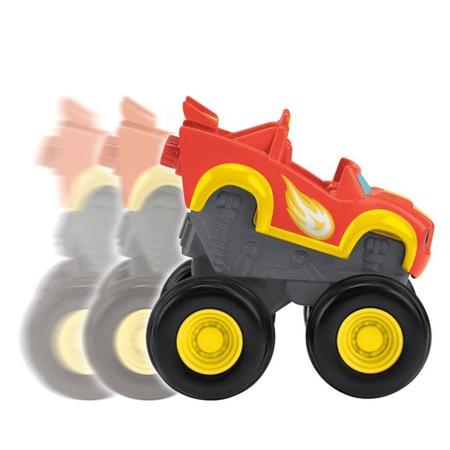 6 Carrinhos De Fricçao de corrida Blaze Monster Machine Racer Brinquedo