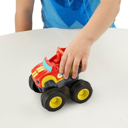 Carro Blaze Monster Machines - Stripes Tape 11cm - Fisher em Promoção na  Americanas