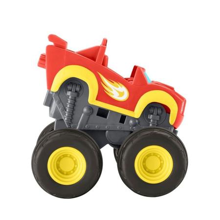 Carro Blaze Monster Machines - Blaze Tape 11cm Fisher Price