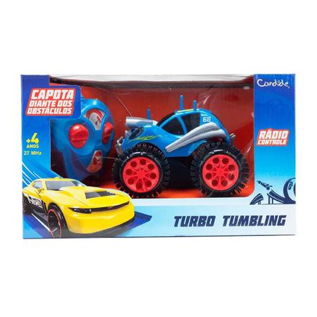 Carrinho Controle Remoto Hot Wheels Tumbling Sortido - Candide - Carrinho  de Controle Remoto - Magazine Luiza