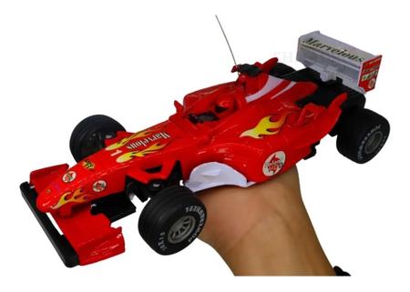 Brinquedo Menino Carro de Corrida Formula Racing Cores Vivas em