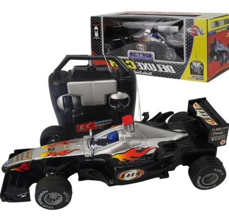 Carro Carrinho De Controle Remoto Corrida F1 Formula 1 Brinquedo