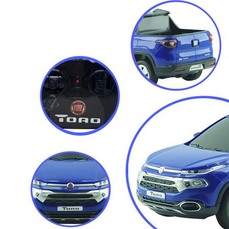 Imagem de Carro Carrinho de controle Remoto FIAT Toro 1/18 Original