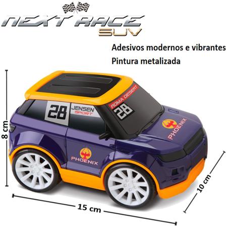 Carro Carrinho de Corrida Brinquedo Infantil Esportivo - Roma Brinquedos -  Carrinho de Brinquedo - Magazine Luiza